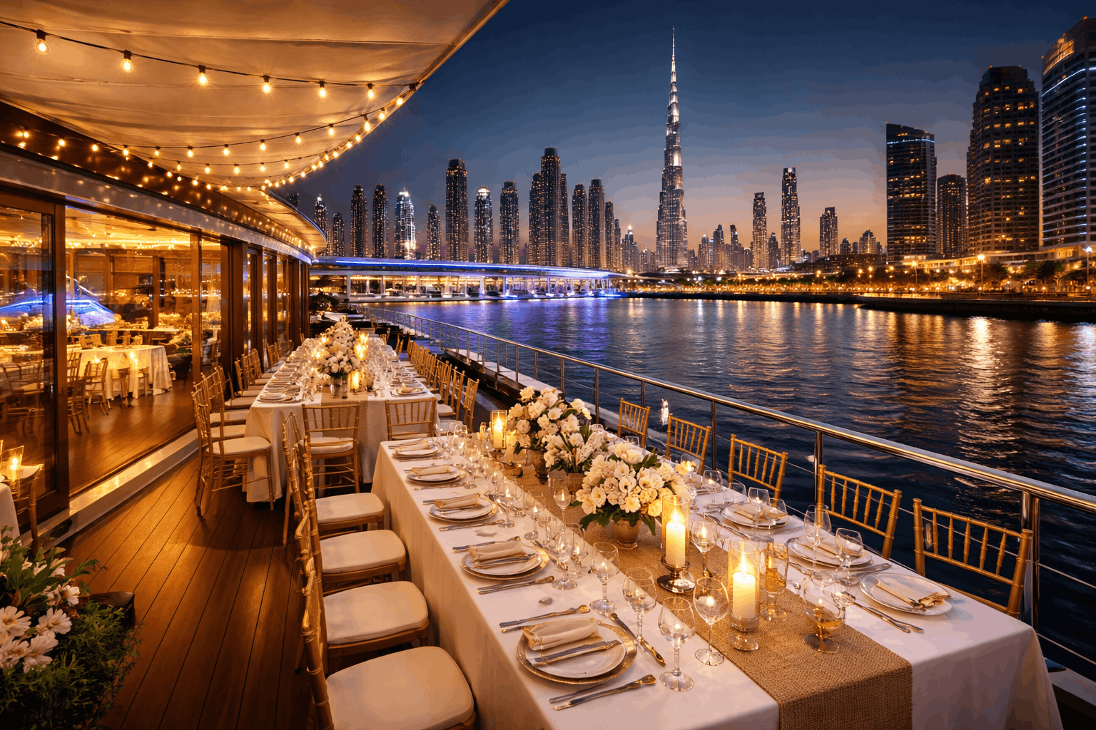 Private Event Cruise Dubai – Corporate & Birthday Party Yacht